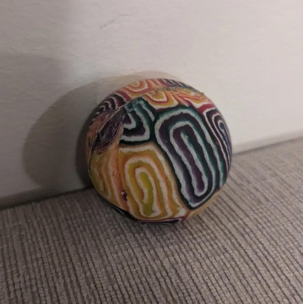 Multicoloured Rubber Ball photo 1