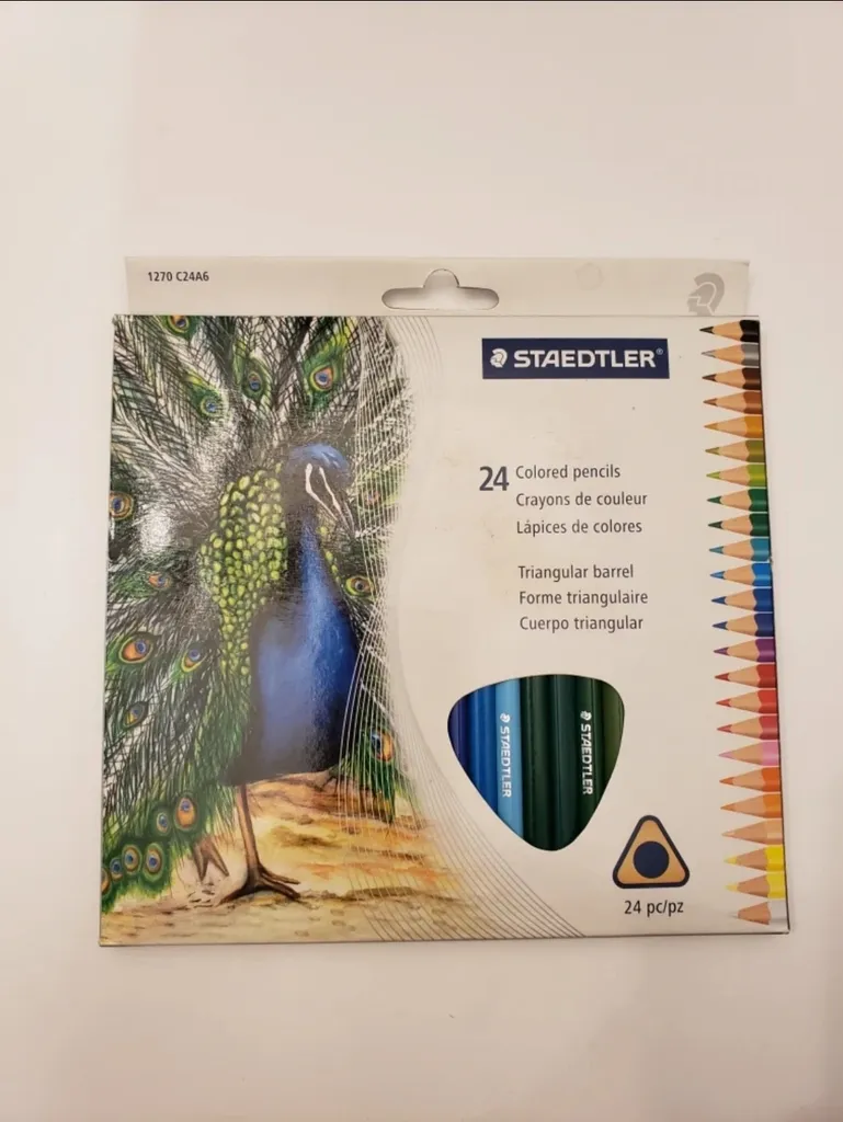 fancy pencil crayons photo 1