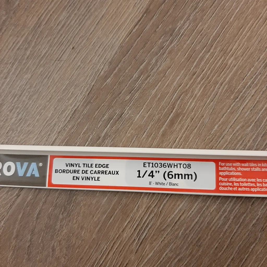 Vinyl tile edge photo 1