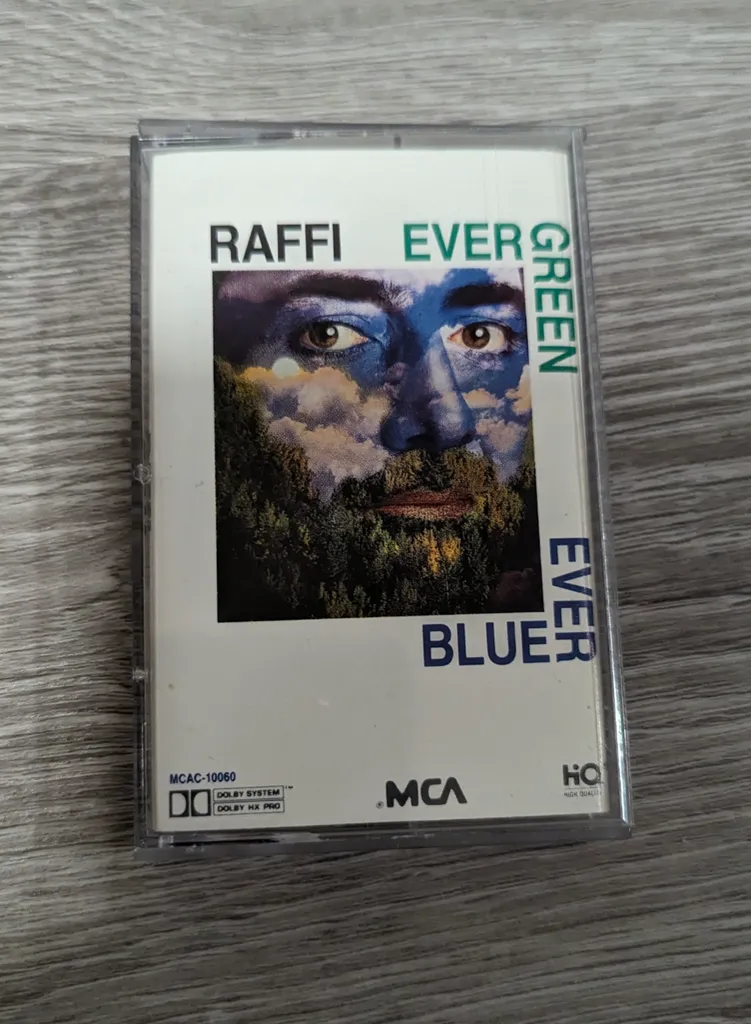 Raffi Evergreen Everblue Cassette Tape photo 1