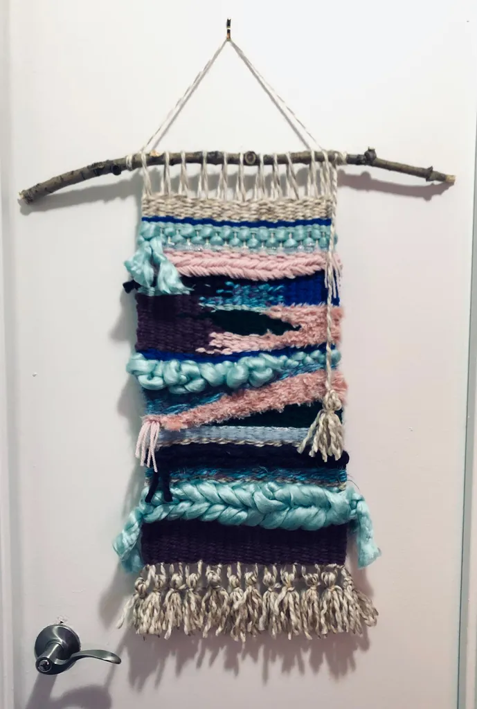 Woven wall hanging photo 1