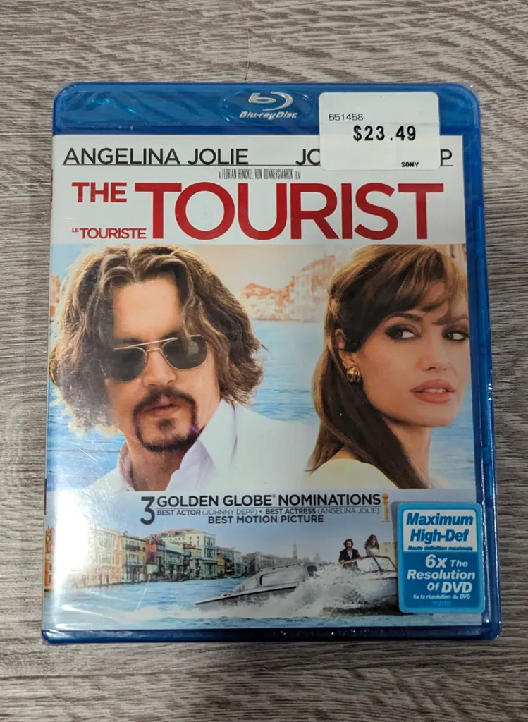 Brand New The Tourist Blu-ray Disc photo 1