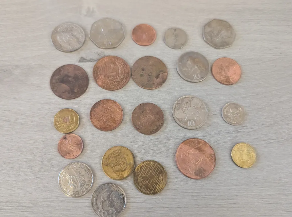 Variety of Foreign Coins  photo 1