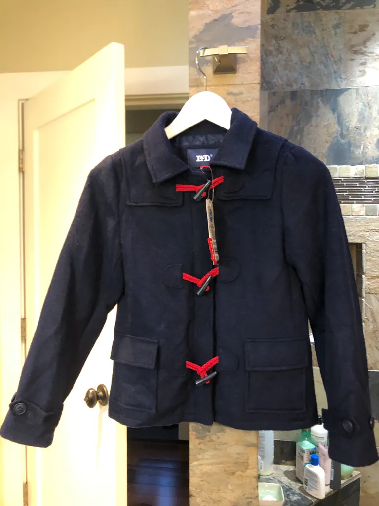 Kids wool duffle coat  photo 1