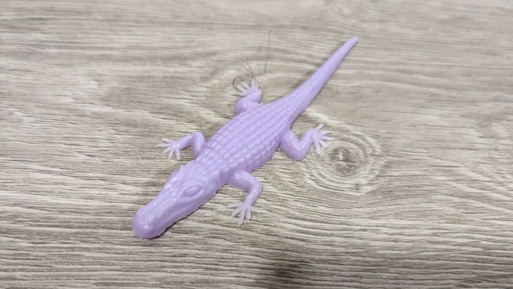 Purple Alligator Toy photo 1