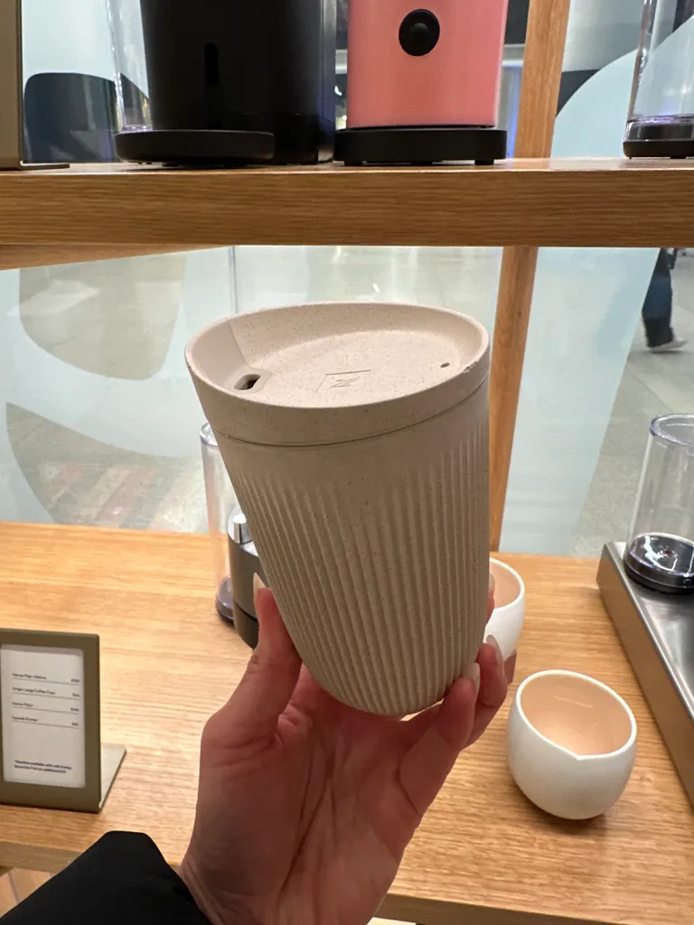 NEW Nespresso Loop Travel Mug w Lid photo 1