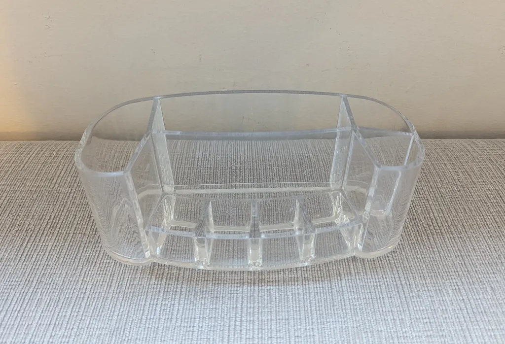 Brand New Acrylic Clear Plastic Organiser photo 1