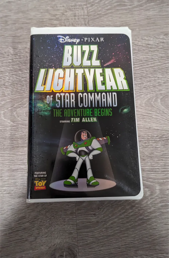 Buzz Lightyear VHS Tape Movie photo 1