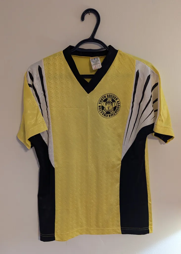 Vintage Kingston Youth Soccer Association Jersey - Youth Large photo 1