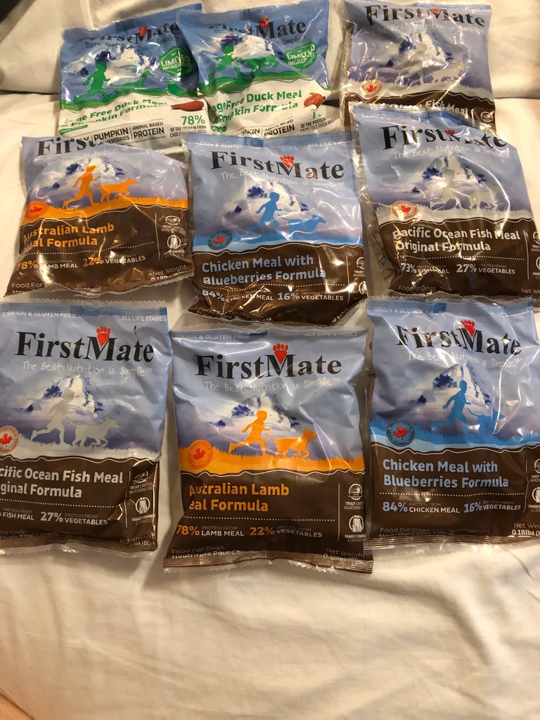 First Mate dog food samples photo 1
