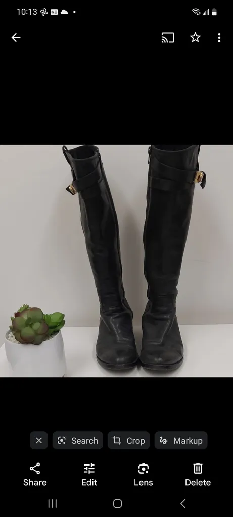 Browns leather boots 7.5 photo 1