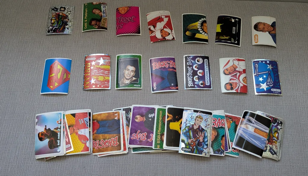 New Backstreet Boys Collectible Stickers (112 Total) photo 1