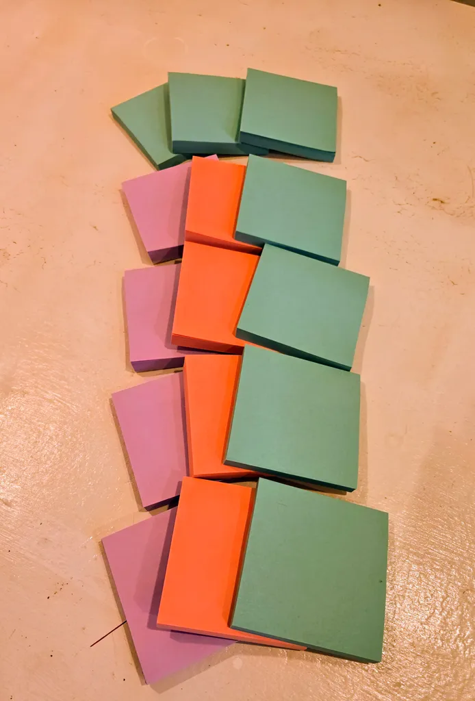 17 Cubed New Color Post-Its photo 1