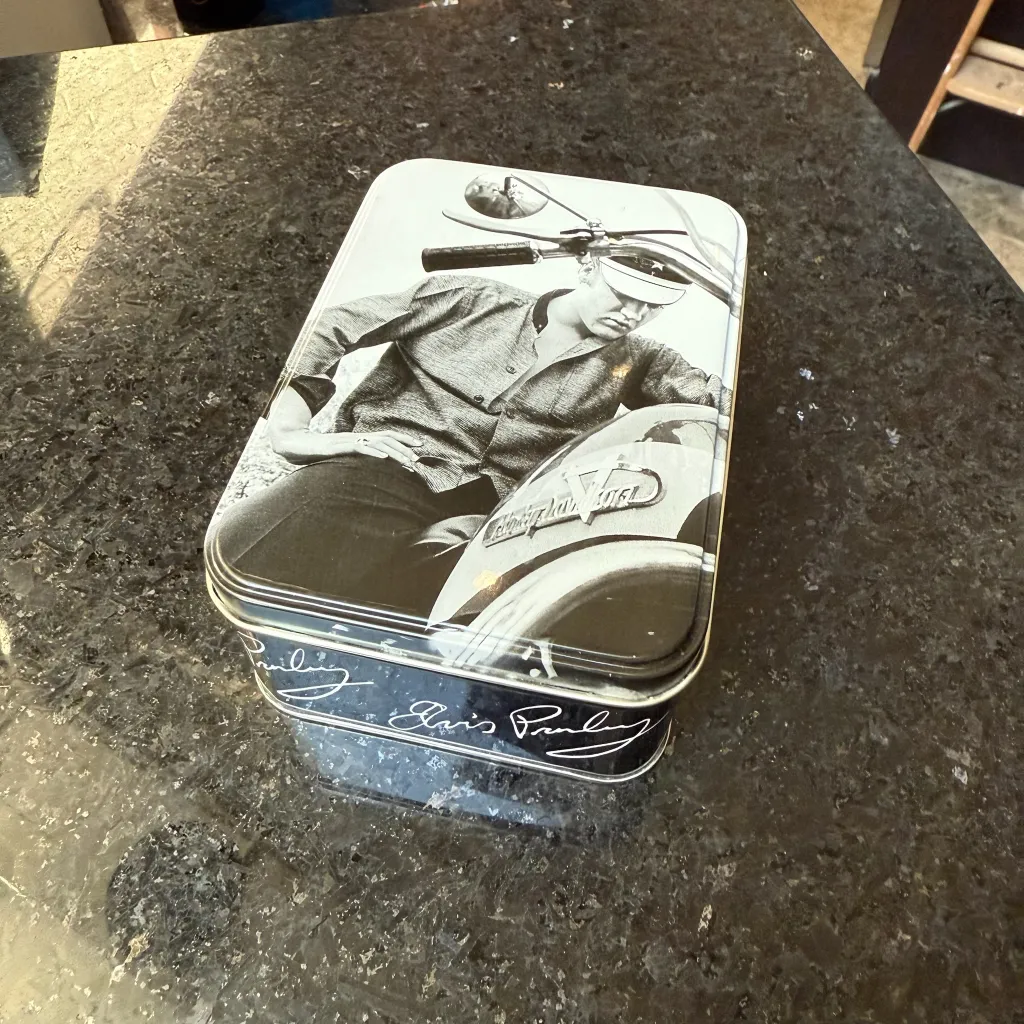 Elvis Presley ⚡️ Tin Storage Box photo 1