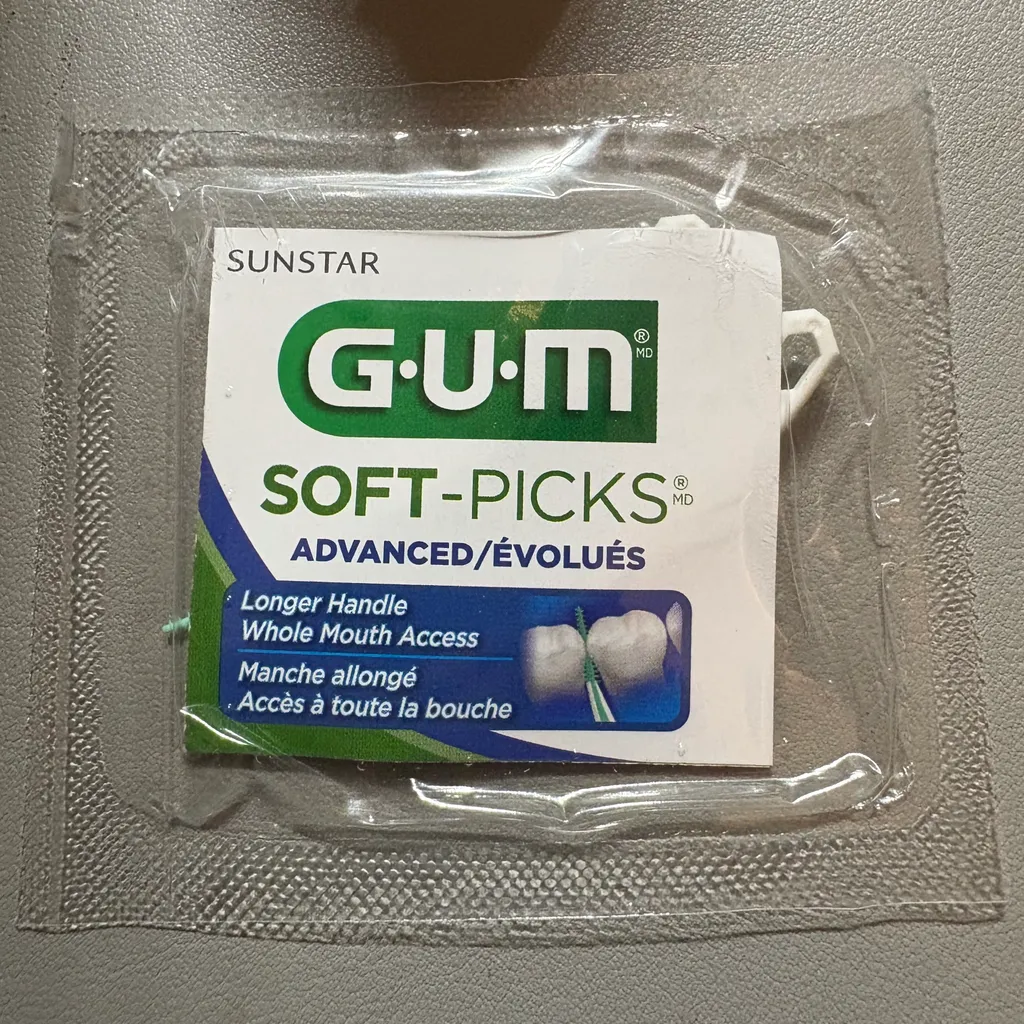 Gum soft-pick advanced dental floss teeth cleaning tool photo 1