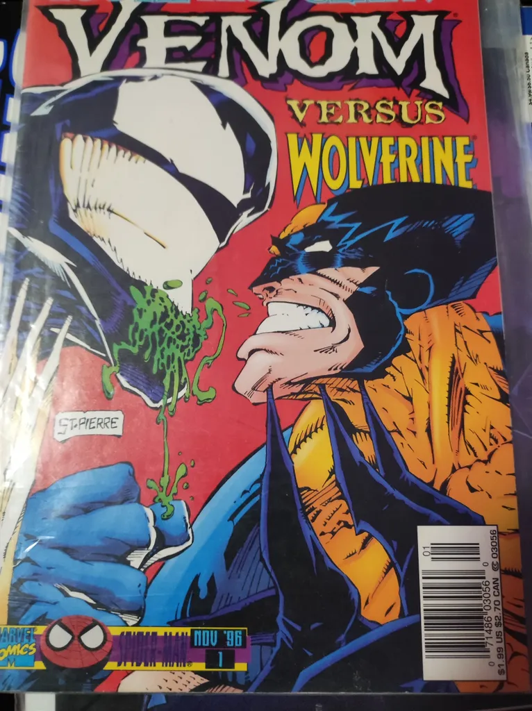 Venom vs Wolverine comic photo 1