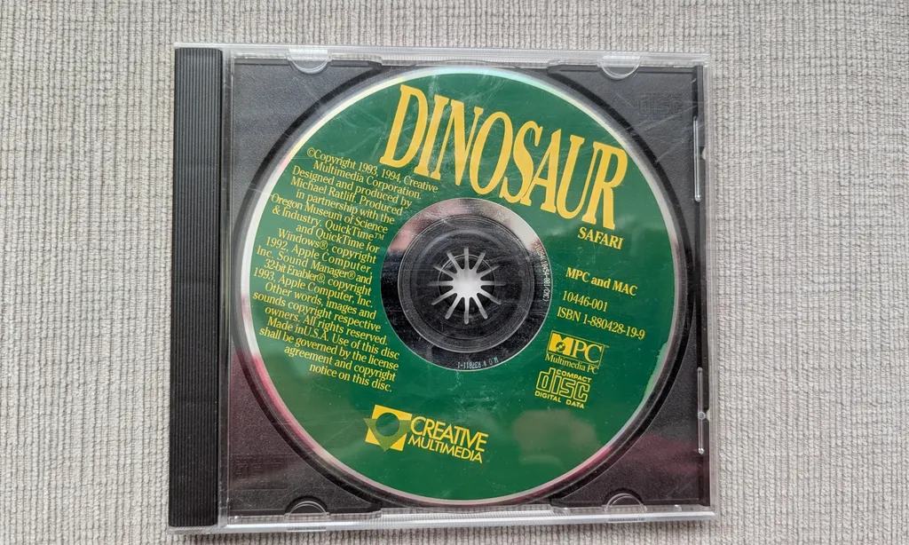 Dinosaur Safari CD-Rom Game photo 1