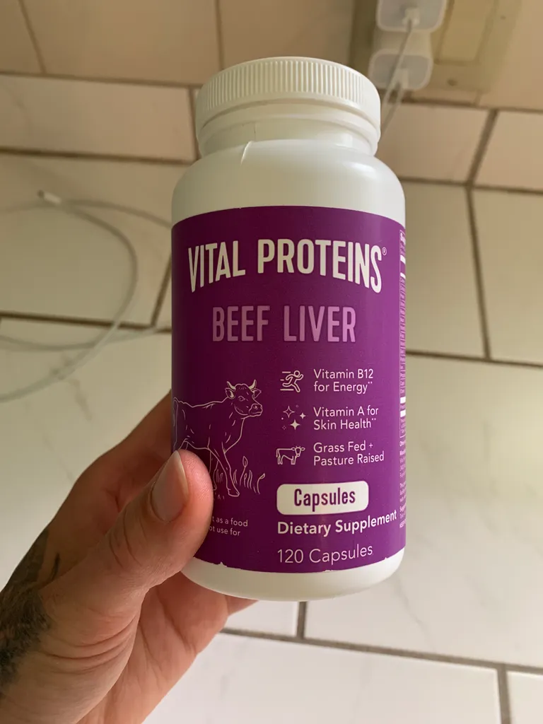 Beef liver capsules  photo 1