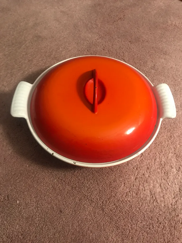 Descoware vintage iron pot photo 1