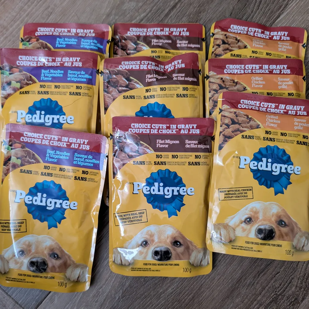 Pedigree wet dog food photo 1