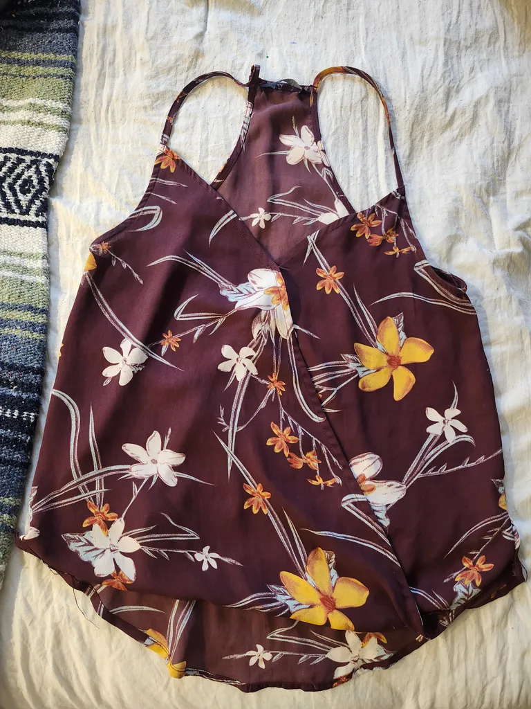 Floral Print Tank Top photo 1