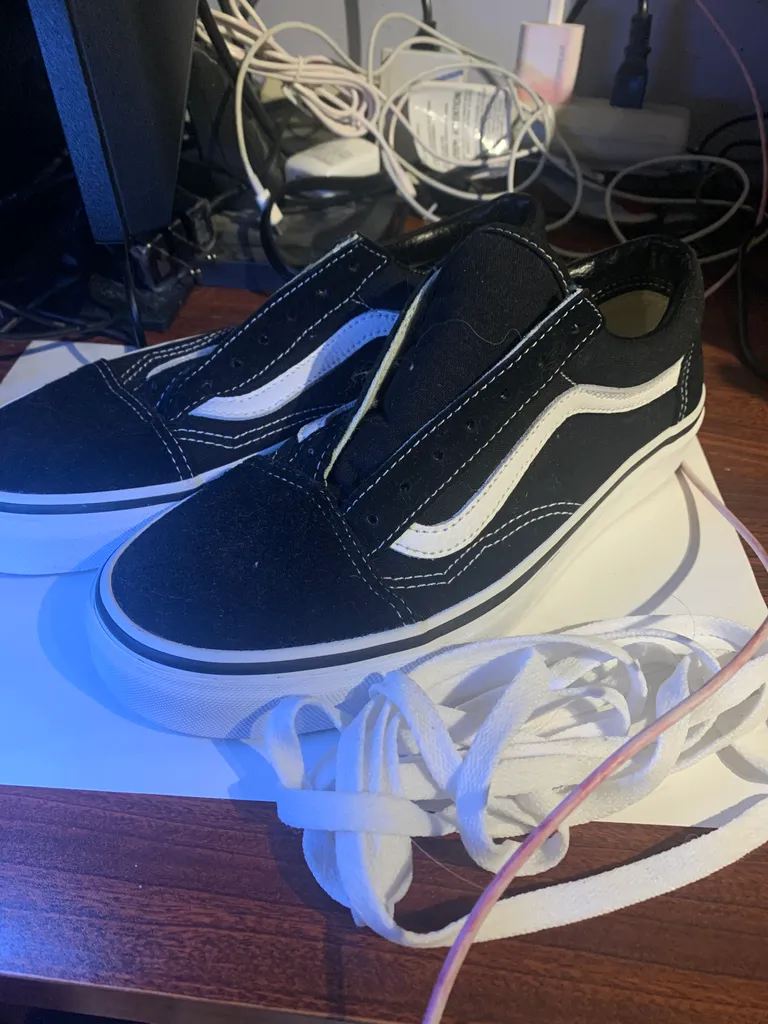 Size 6.5 women’s vans from 3 years ago photo 1