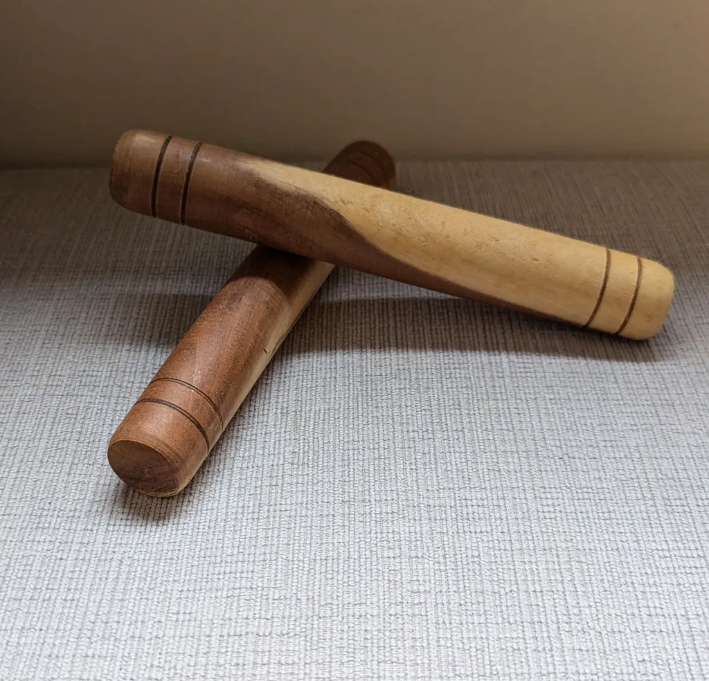 Wooden Thick Drum Sticks photo 1