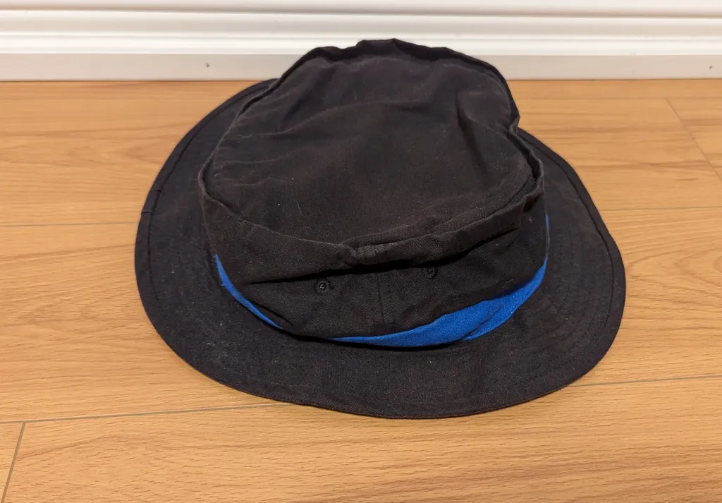 Vintage Walt Disney World Black and Blue Bucket Hat photo 1