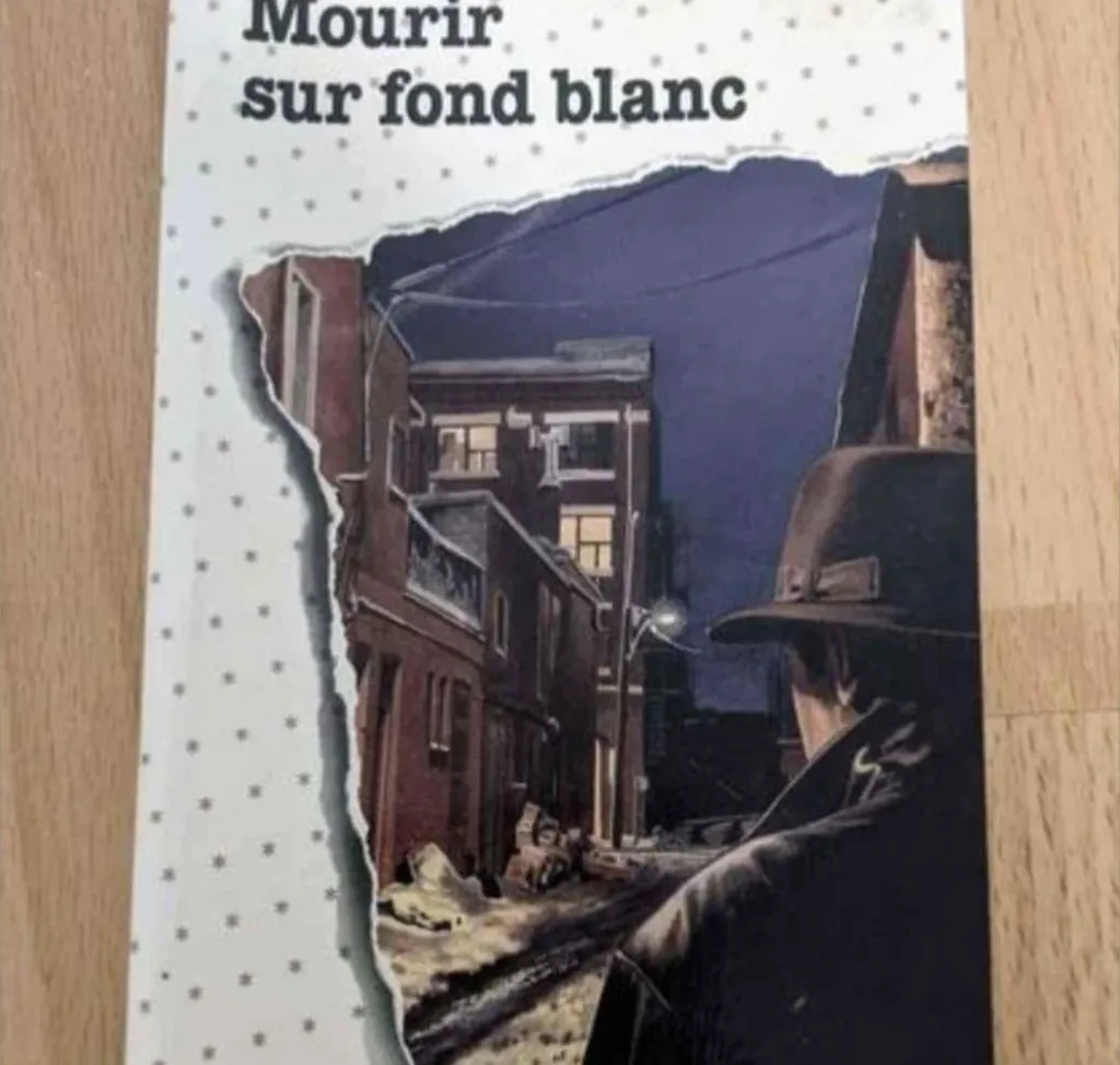 Mourir Sur Fond Blanc Book photo 1