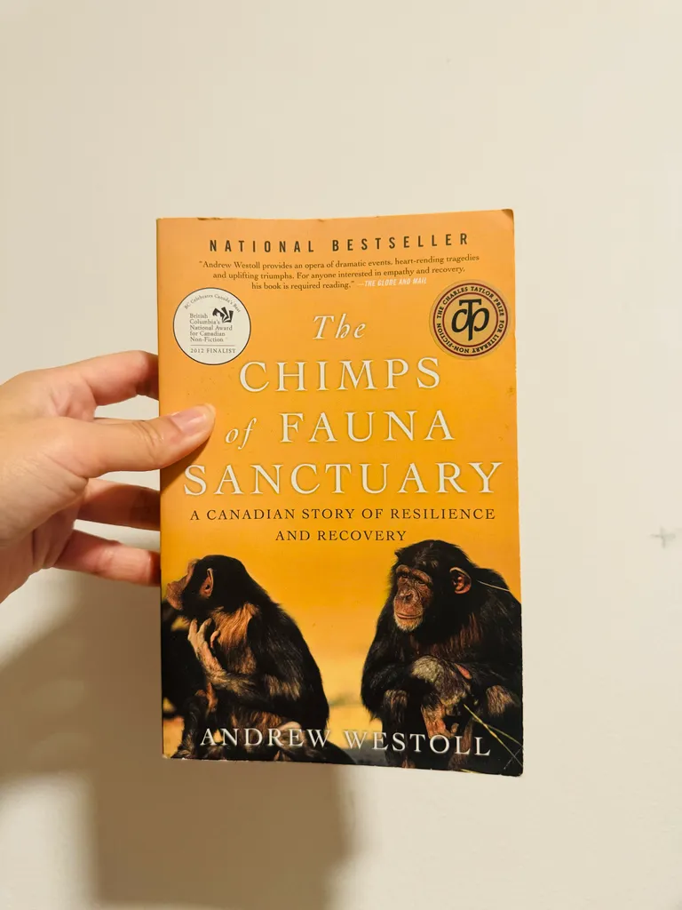 Chimps of fauna sanctuary book by Andrew westoll photo 1