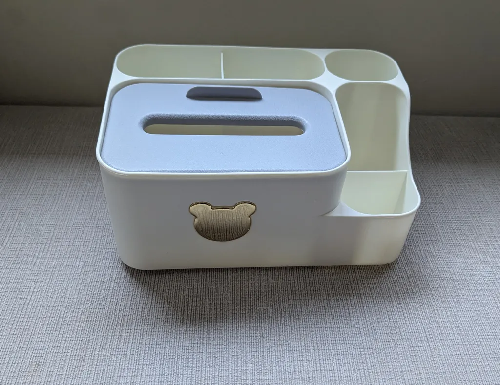 Brand New Tissue Cover Box with Organizer  photo 1