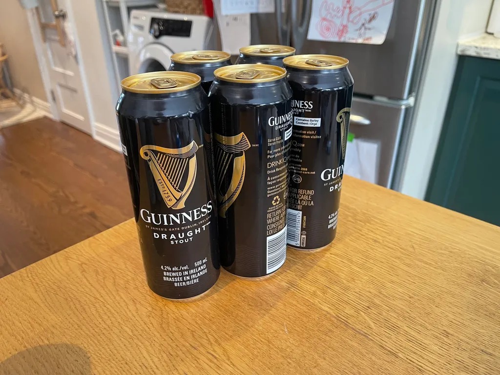 Guinness or Brickworks Tallcans photo 1