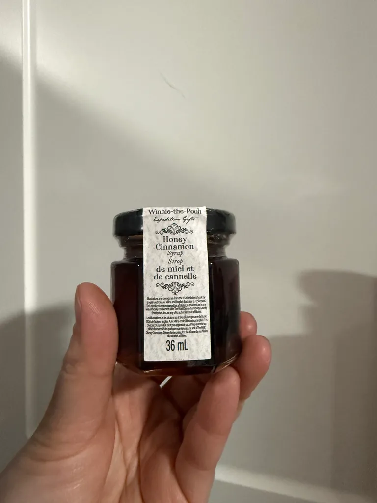 Winnie the Pooh expedition gift- honey cinnamon syrup photo 1