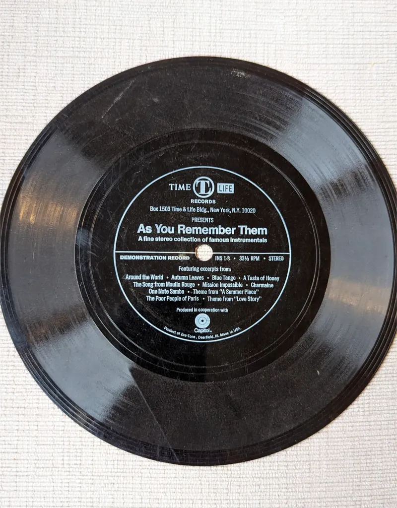 Vintage Vinyl Record - As You Remember Them photo 1