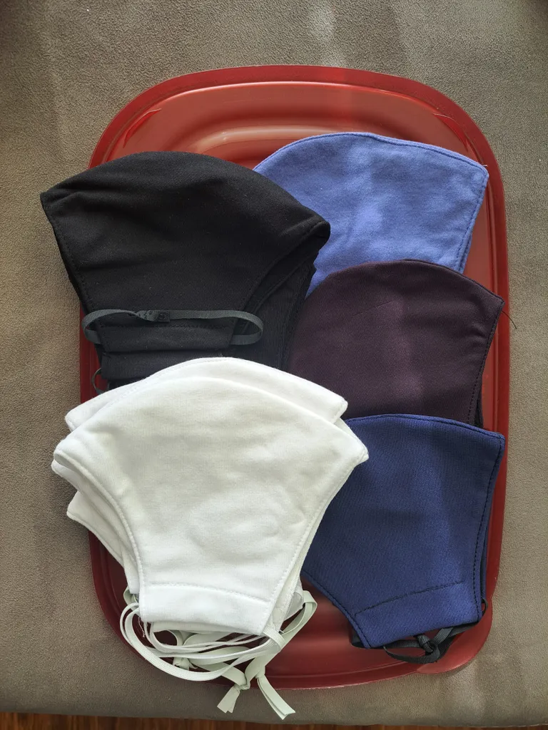 Fabric face masks photo 1