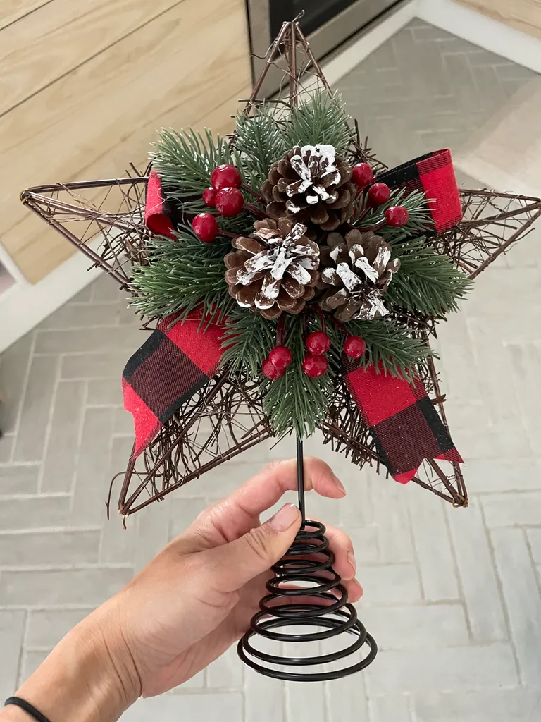 Christmas tree star topper photo 1