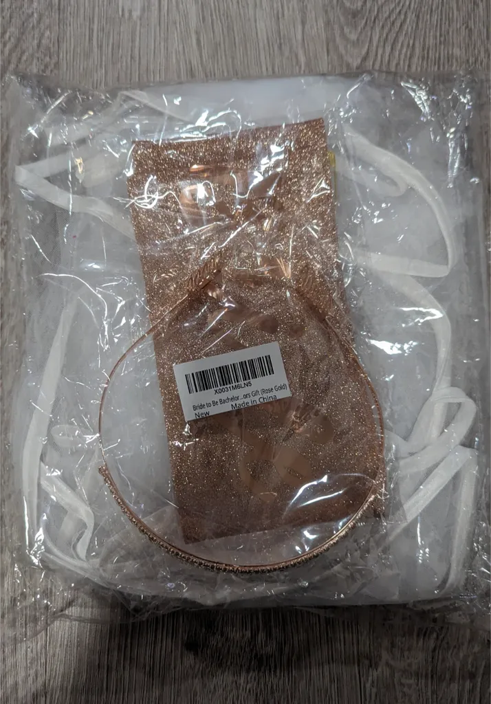 Brand New Bride to Be Bachelorette Gift Set photo 1