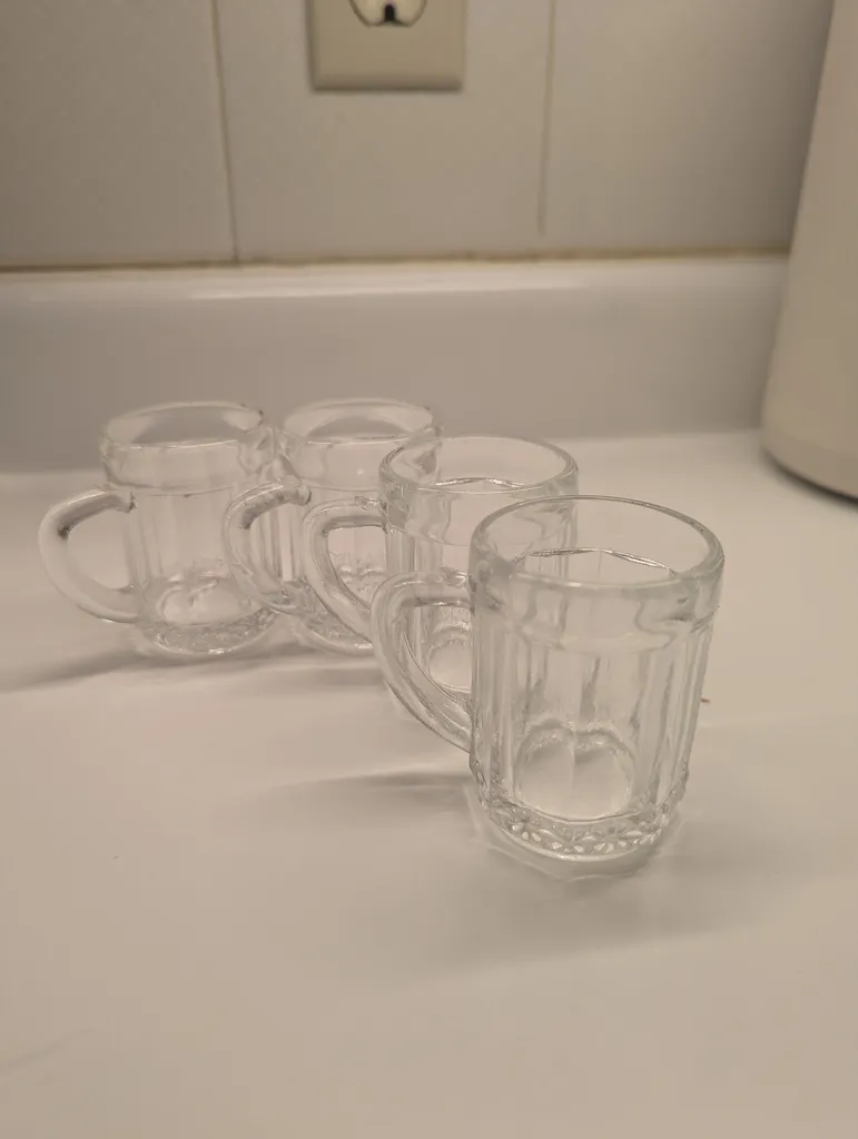 Glass shot mugs photo 1