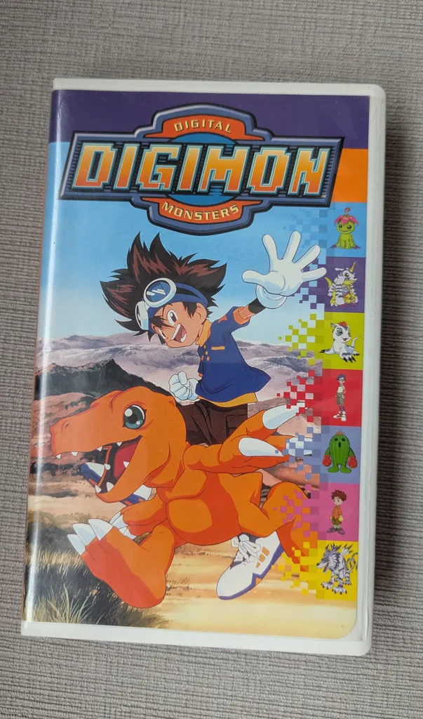 Digimon Digital Monsters VHS Tape photo 1