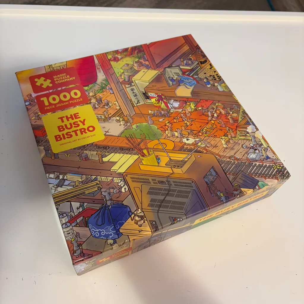 Magic Puzzle Company The Busy Bistro 1000 Piece Jigsaw Puzzle photo 1