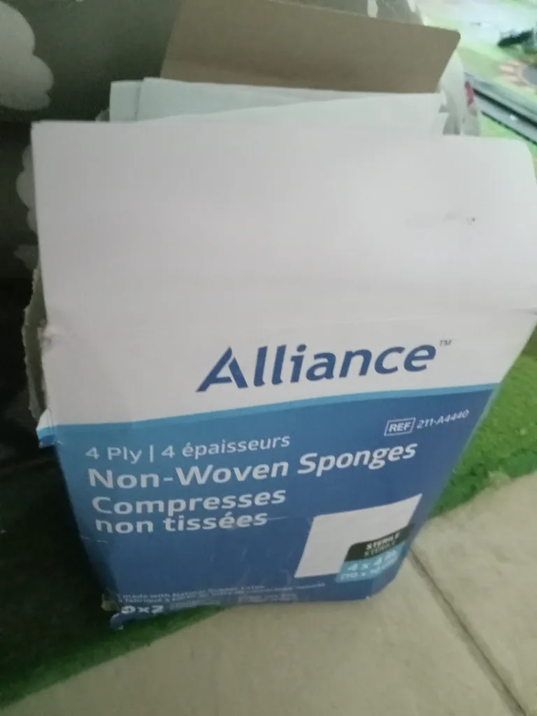 Non woven sponges photo 1