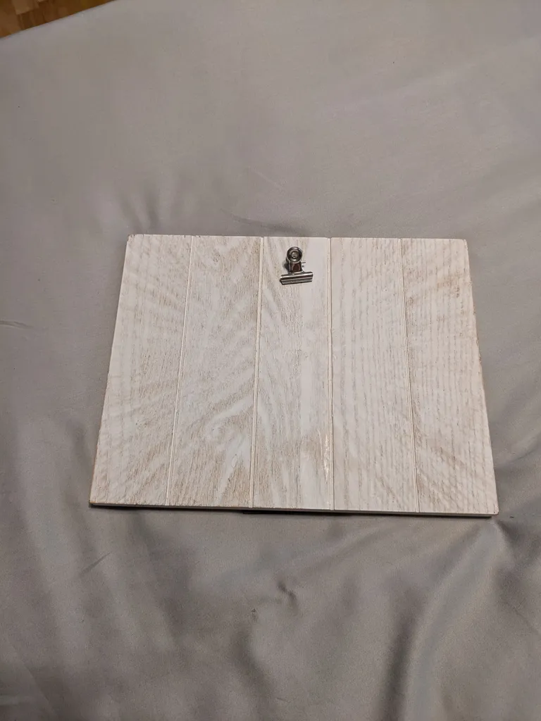 Small wood frame photo 1