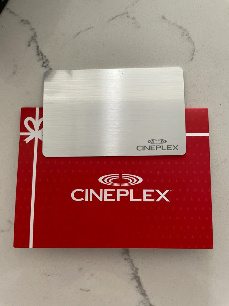 $50 Cineplex Gift Card  photo 1