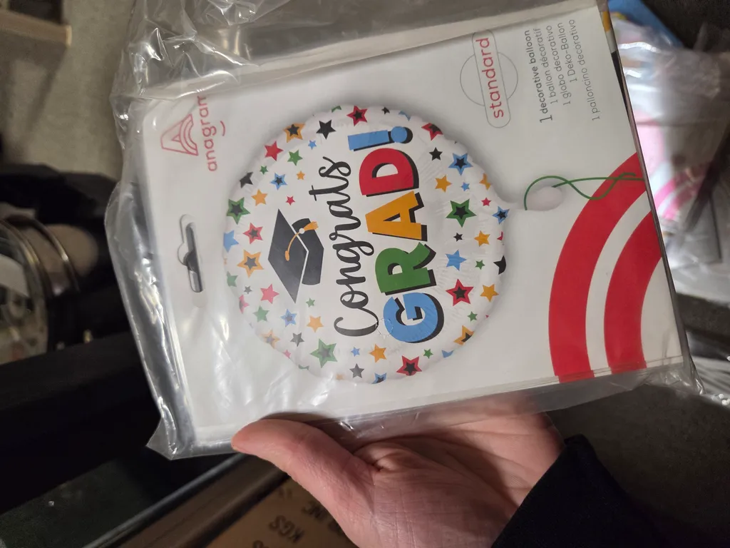 Congratulations grad balloon. photo 1