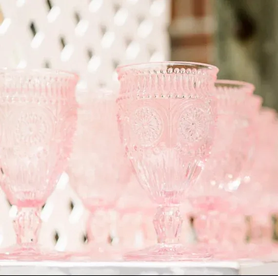 Light Pink Glassware photo 1