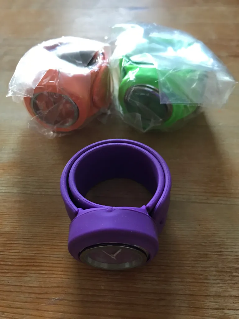 Wristwatches silicone straps - 3 colors photo 1