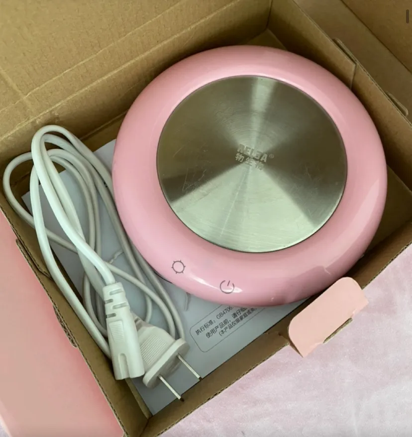 Pink Electric Beverage Warmer photo 1