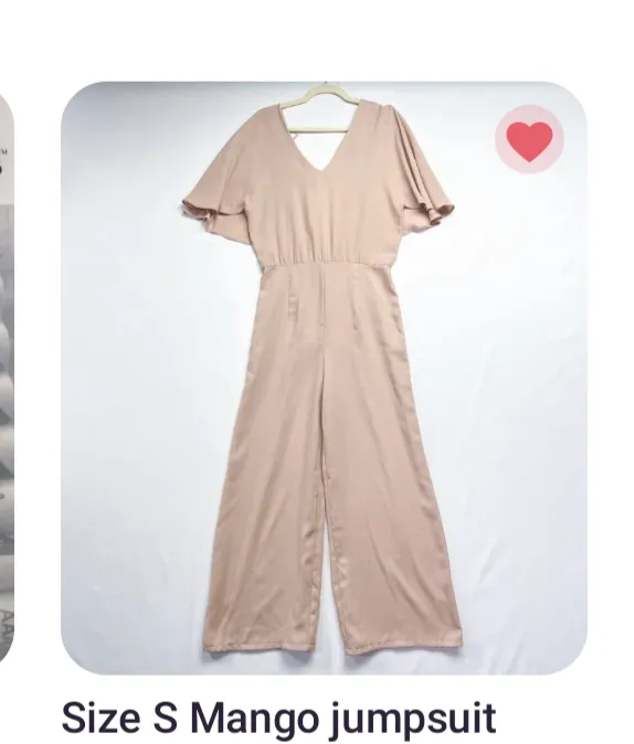 Mango brand jumpsuit photo 1