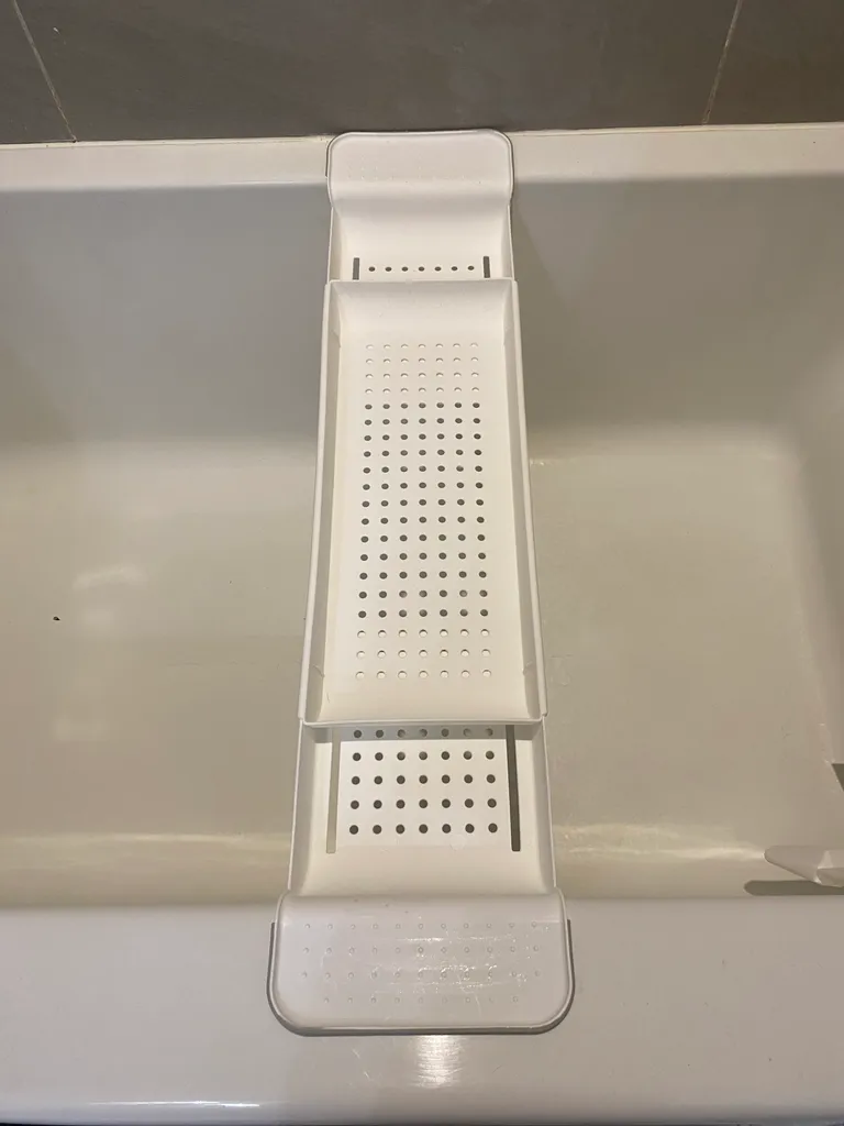 Adjustable Bath Caddy Tray photo 1