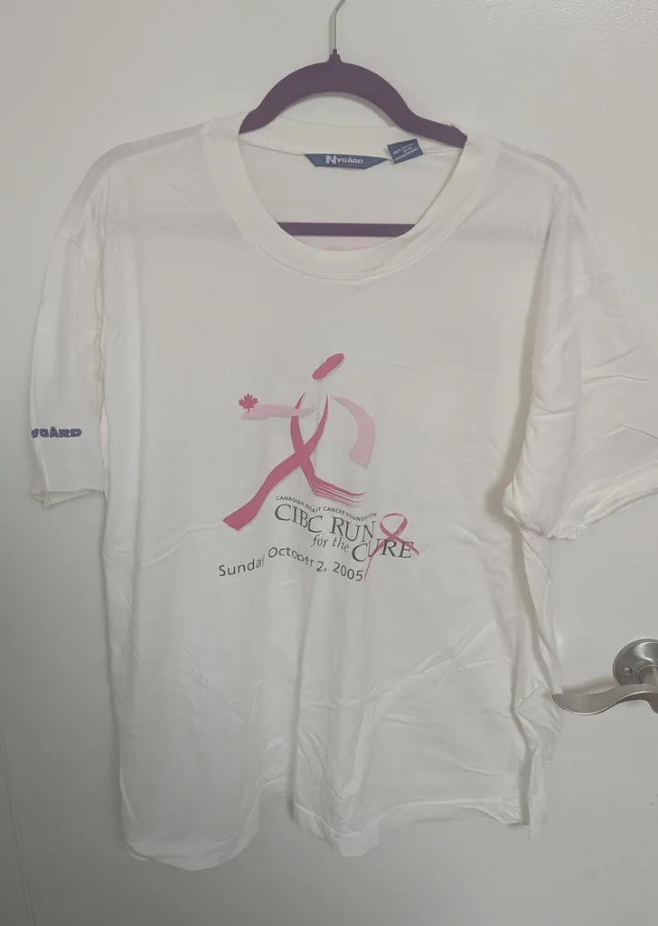 CIBC Run for the Cure T-Shirt - Men's X-Large  photo 1